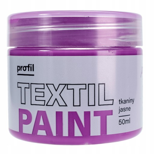 PROFIL svetlá farba na textil 50ml levanduľa