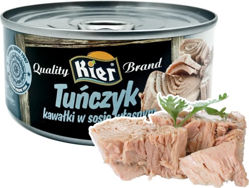 Tuniak vo vlastnej omáčke 170g KIER veľké kúsky