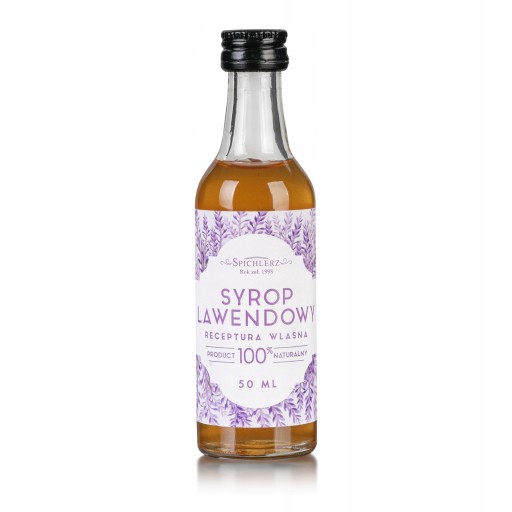 Levanduľový sirup 50ml - Spichlerz