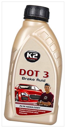 E4F66 K2 BRZDOVÁ KVAPALINA DOT3, 0,5L 0000-00