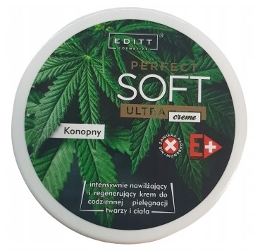 EDITT SOFT ULTRA KONOPNÝ KRÉM BEZ PARABÉNOV 150