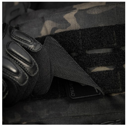 NÁPLATA FACE OF WAR SKULL AS SPADES M-TAC BLACK