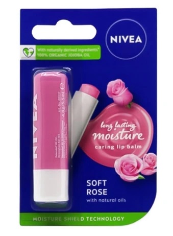 NIVEA PROTECTIVE LIP LIP SOFT ROSE 4,8g/5,5ml