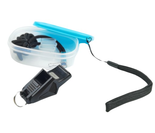 Profesionálna píšťalka na rozhodcu + 3 náustky ZDARMA box LEASH