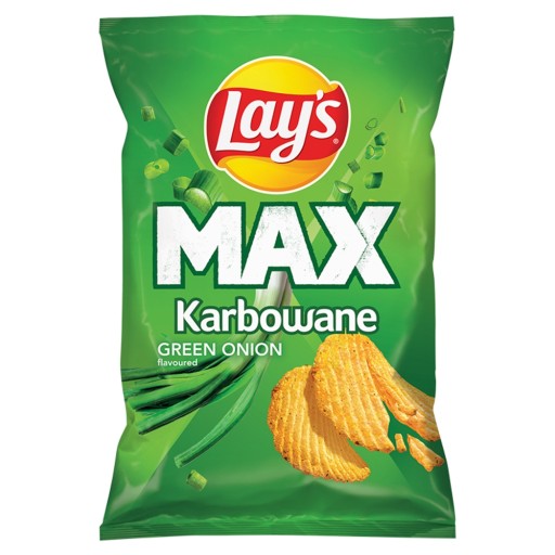 Lay's Max Lays Crisps zelená cibuľka 190 g