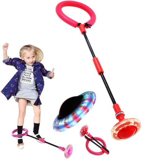 HULA HOP ŠVIHÁK NA NOHY S OSVETĽOVACÍMI LED