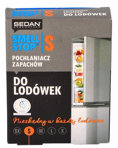 Pohlcovač pachov pre chladničky Sedan SMELL STOP S
