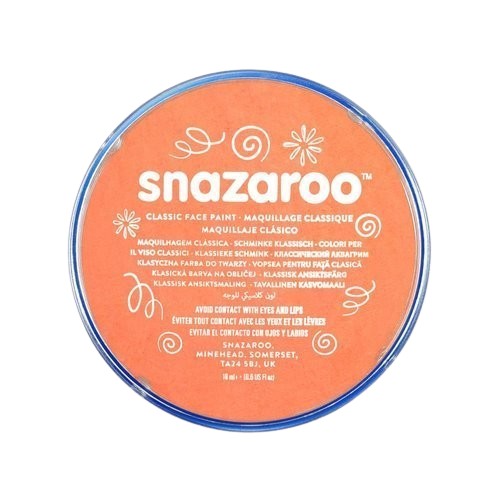 Farba na tvár 18 ml marhuľová Snazaroo 1118551