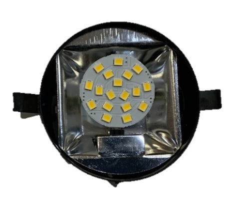 ZÁPUSTNÁ LED NÁBYTKOVÁ SCHODISKÁ LAMPA 3W