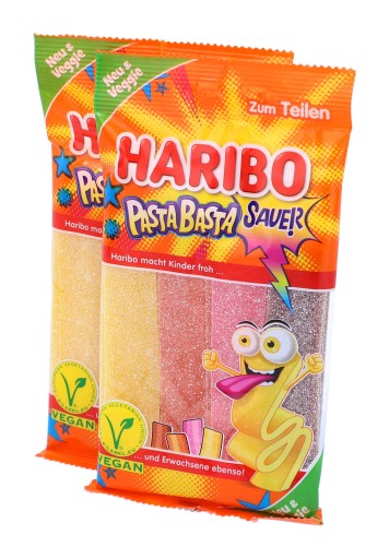 HARIBO Kyslá želé fazuľová pasta Basta Sauer 160g DE