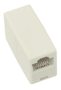 KONEKTOR RJ45 RJ-45 SUD LAN 8p8c 2xZÁSUVKA béž.