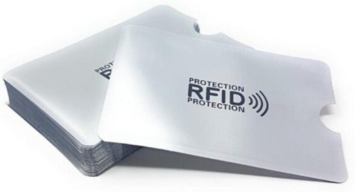 5 x RFID puzdro proti krádeži na tokenové karty
