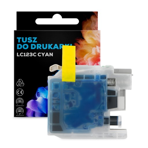 Atramentová náplň pre Brother LC123 DCP-J132W DCP J152W DCP J552DW