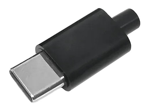 USB-C USB2.0 HighSpeed 480Mb/s zástrčka s priletovaným krytom kábla