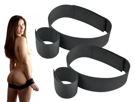 POPRUH BDSM - UCHYTKY ZVÄZUJÚCE RUKY A STEHNÁ