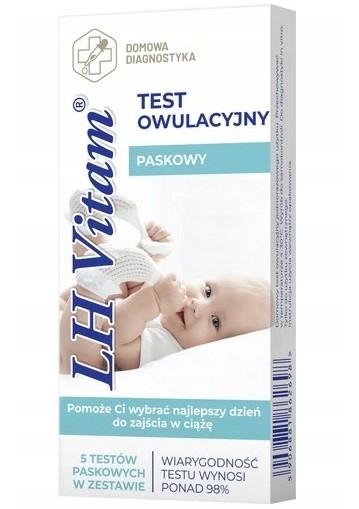 Ovulačný test LH Vitam 5 Diagnostické testy