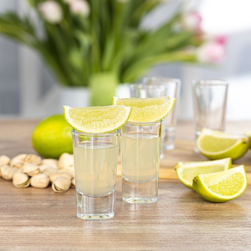 SADA POHÁROV NA VODKU NA PÁLENKY LIHOVINY 6x30 ml HRUBÉ POHÁRKY