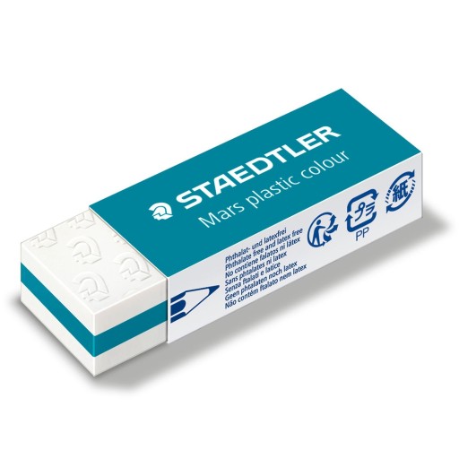 Mars plastová guma Staedtler Turquoise