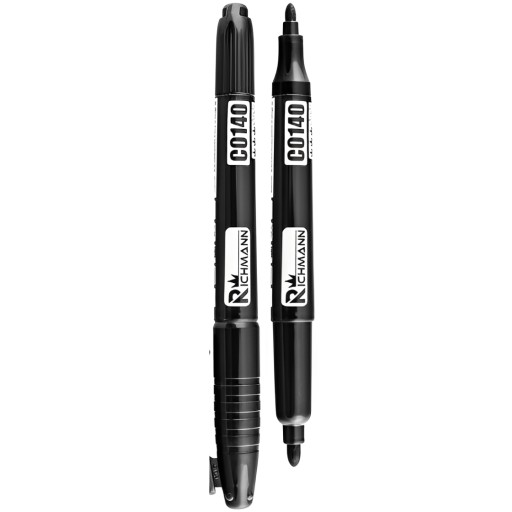 STAVEBNÁ ZNAČKA, VODEODOLNÁ, OBOJSTRANNÁ, ČIERNA 1-2 MM RICHMANN C0140