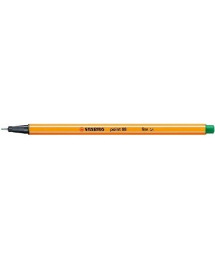 Jemná linka Stabilo Point 88, 0,4 mm, zelená