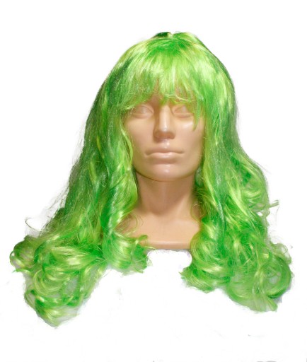 LIMETOVÁ ZELENÁ Parochňa 50CM LESK E1273 EMAJ