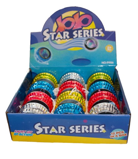 JO-YO JO-YO PLANETS ŽIARIVÉ FAREBNÉ E1684 EMA