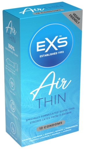 EXS Air Thin super tenké kondómy 12 ks.