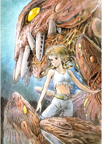 Anime Plagát Kaze no Tani no Nausicaa naus_004 A3