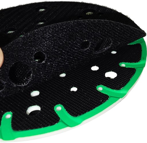 Ochranná rozpera na suchý zips 3 mm 150 mm 49 otvorov pre Festool ETS ROTEX GETAR