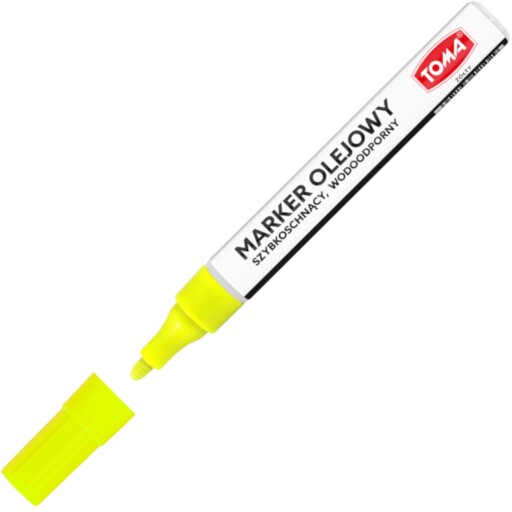 Olejový značkovač TO-421 2,5mm žltý
