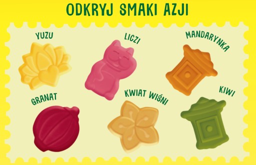 Travelki Smaki Asia Fresh&Fruity želé 80g