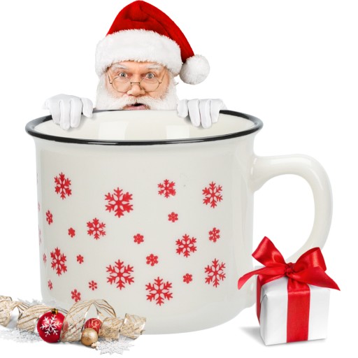 VIANOČNÝ KERAMICKÝ HRNČEK 150 ml