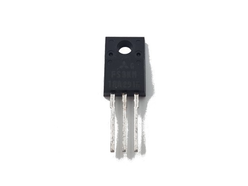 FS3KM-18A N-k, 900V 3A, vysoká rýchlosť 15/90ns