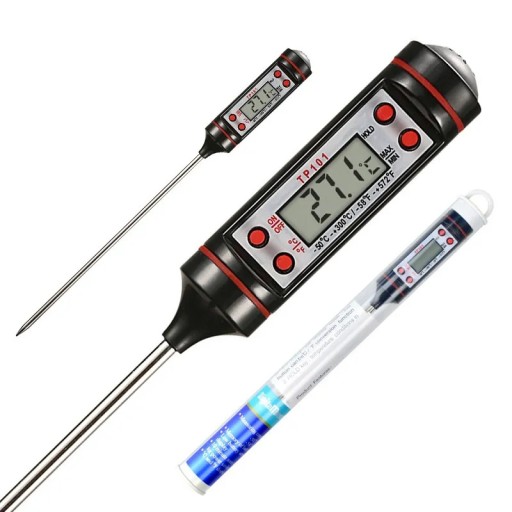 ELEKTRONICKÝ KUCHYNSKÝ TEPLOMER S DIGITÁLNYM KOLÍKOM SONDY