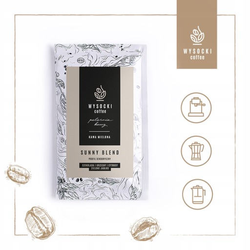 Sunny Blend Specialty Kávové vrecúško MLETÁ ARABICA 70 g