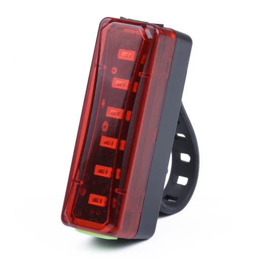 LED ZADNÁ BICYKLE LAMPA USB OSVETLENIE NA BICYKEL