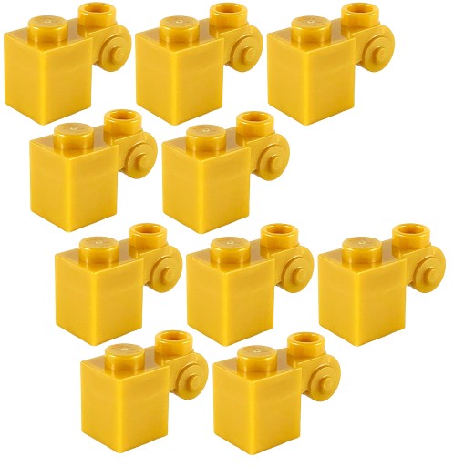 LEGO Brick 1x1x2 Dekoratívne zlato 20310/6112307 x10