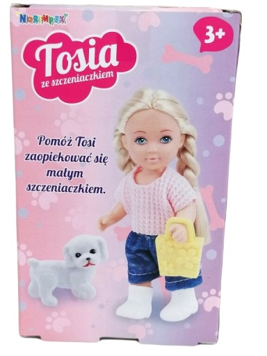 BÁBIKA TOSIA SO ŠTENIATKAMI DOPLNKY PRE DIEVČATÁ