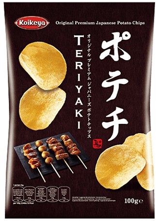 Zemiakové lupienky Potechi Teriyaki 100g Koikeya