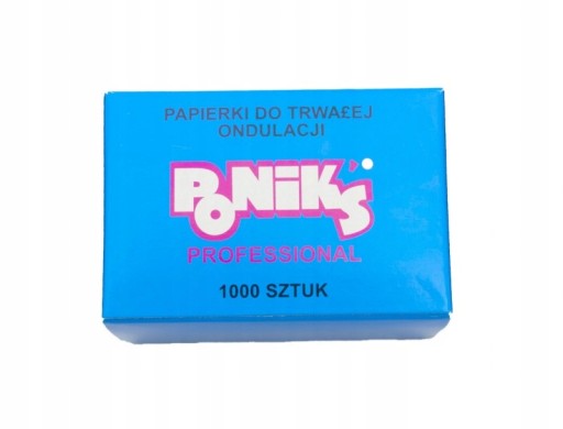 PONIKS JEDNORÁZOVÉ OBALY NA TRVALÉ VLNY 1000 KS.