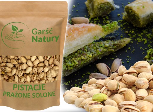 PISTÁCIE pražené SOLENÉ 0,2 kg Škrupina pistácií NATURAL Kvalita 200 g
