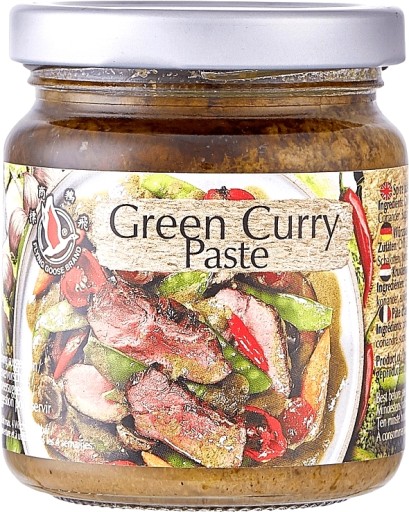 Zelená korenistá kari pasta so zeleným čili 195g