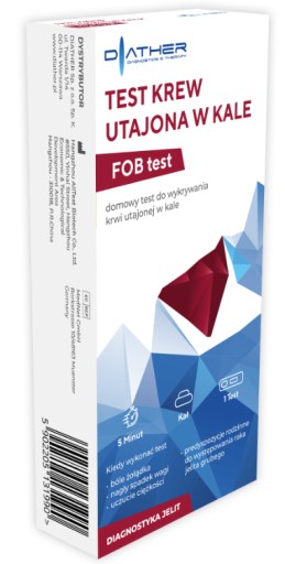 FOB TEST TEST NA OKULTNÚ KRVI V OCELE ZA 5 MINÚT DOMÁCI TEST