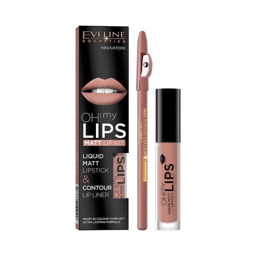Kozmetika Eveline Oh! Rúž a tužka na pery My Lips