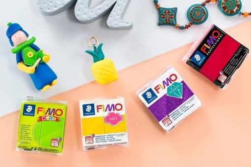 FIMO Effect termosetová hmota, mramorovaný grafit