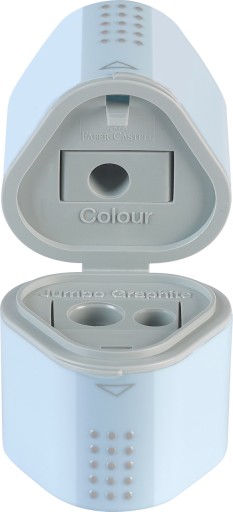 Brúska GRIP 2001 TRIO SKY BLUE FABER-CASTELL 3 V 1