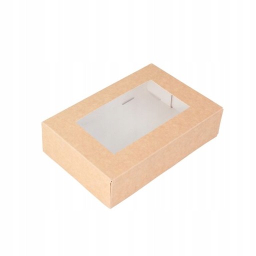 KONTAJNER S OKNO NA SUSHI KRAFT 26x19x5