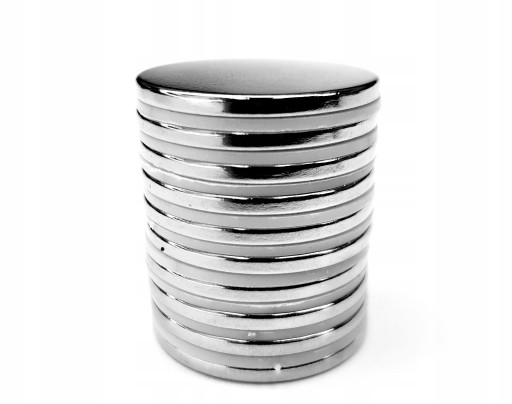 SILNÉ NEODYMOVÉ MAGNETY 12x 2mm 10 KS