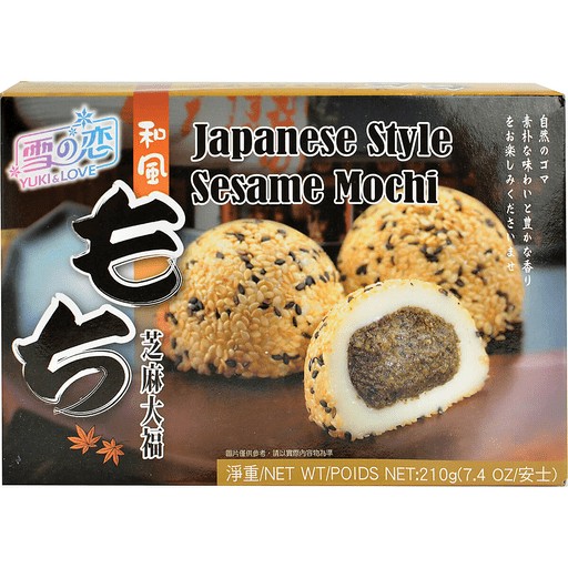 Yuki a láska Sesame Mochi