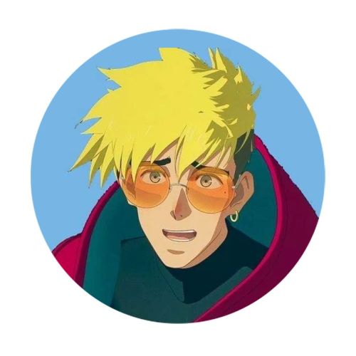 Trigun Stampede Vash Anime 58mm špendlík
